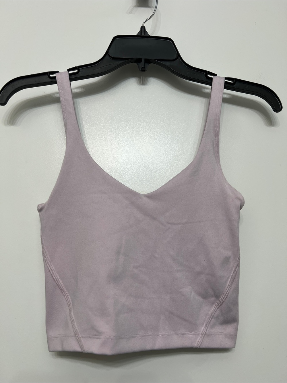 Gilly Hicks Pale Pink V-Neck Sports Crop
